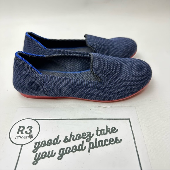 Rothy's Other - Rothy’s Youth Sz 12 Slip On Flats Loafers Comfort Shoes Navy